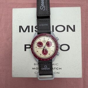 Swatch X Omega Bioceramic Moonswatch Mission To Pluto Watch